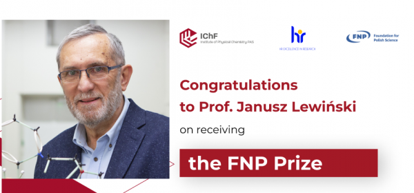 Prof. Janusz Lewiński receives the prestigious Foundation for Polish Science Award